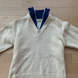 Sandro ivory wool sweater